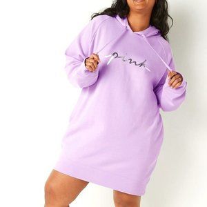 PINK Sweatshirt Dress NWT